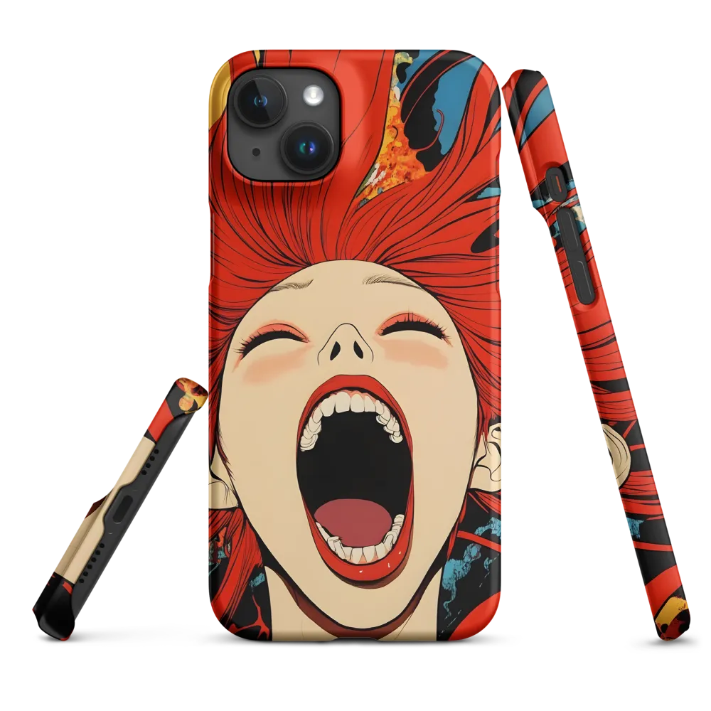 Eruption of Emotion | Phone Case |  15 Plus | Snap Case | Matte