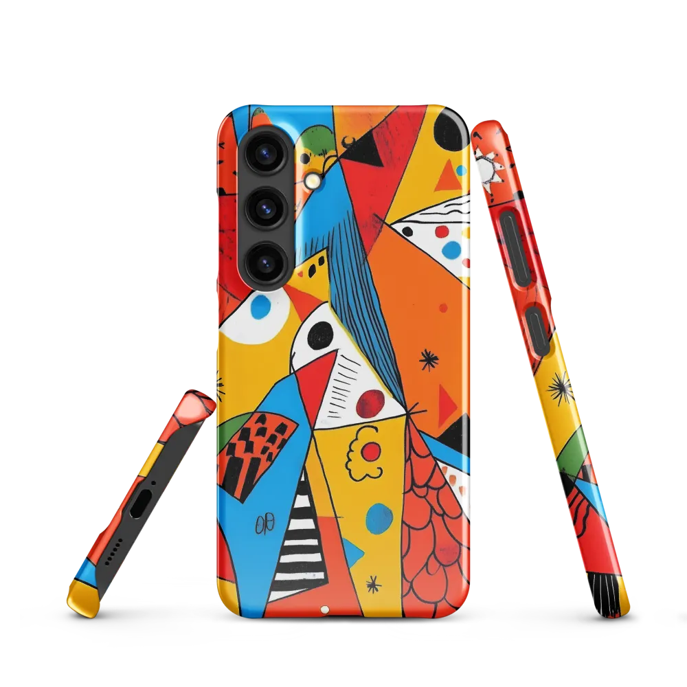 Geometric Playground: A Colorful Journey Through Abstract Landscapes
