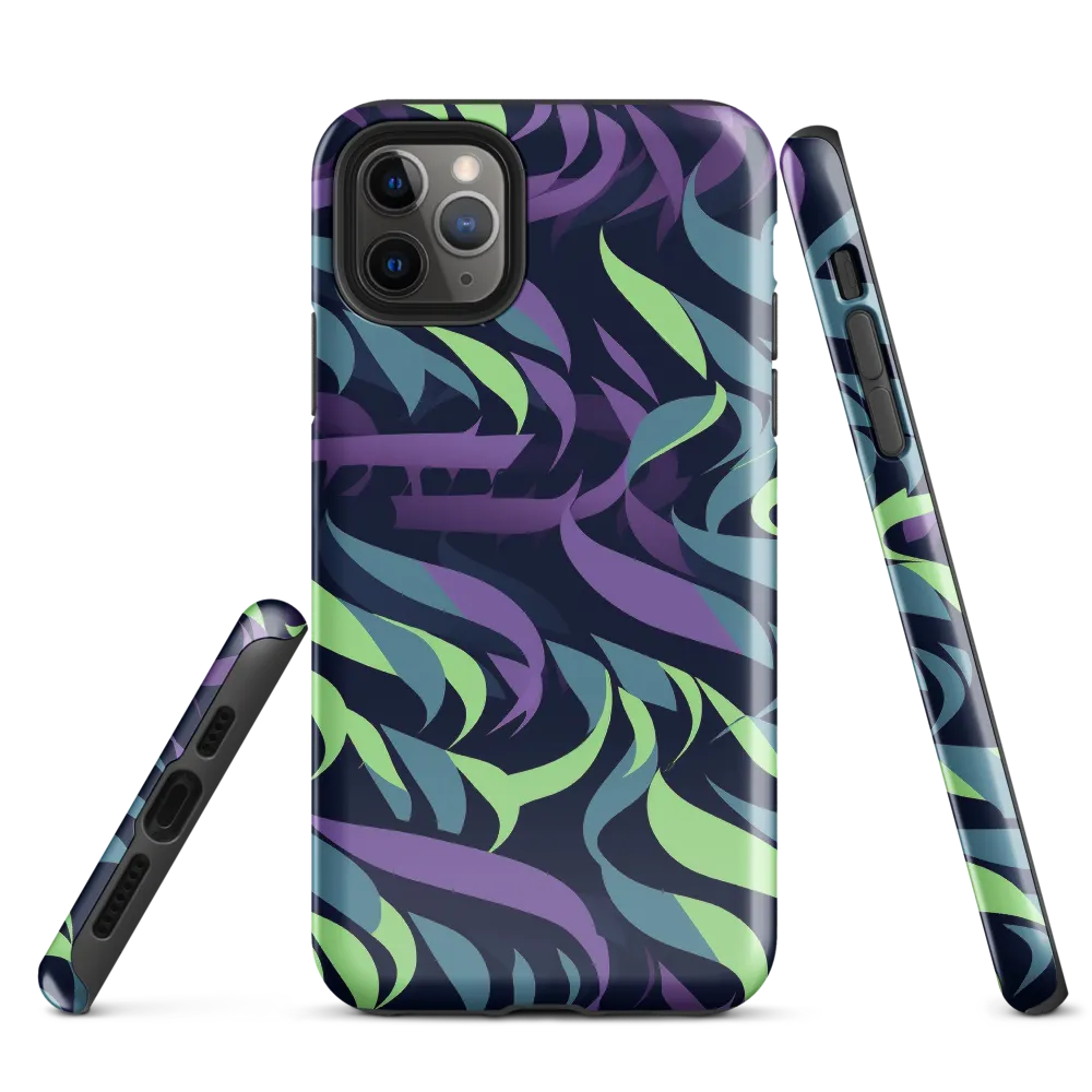 Fluid Waves of Color | Phone Case |  11 Pro Max | Tough Case | Glossy