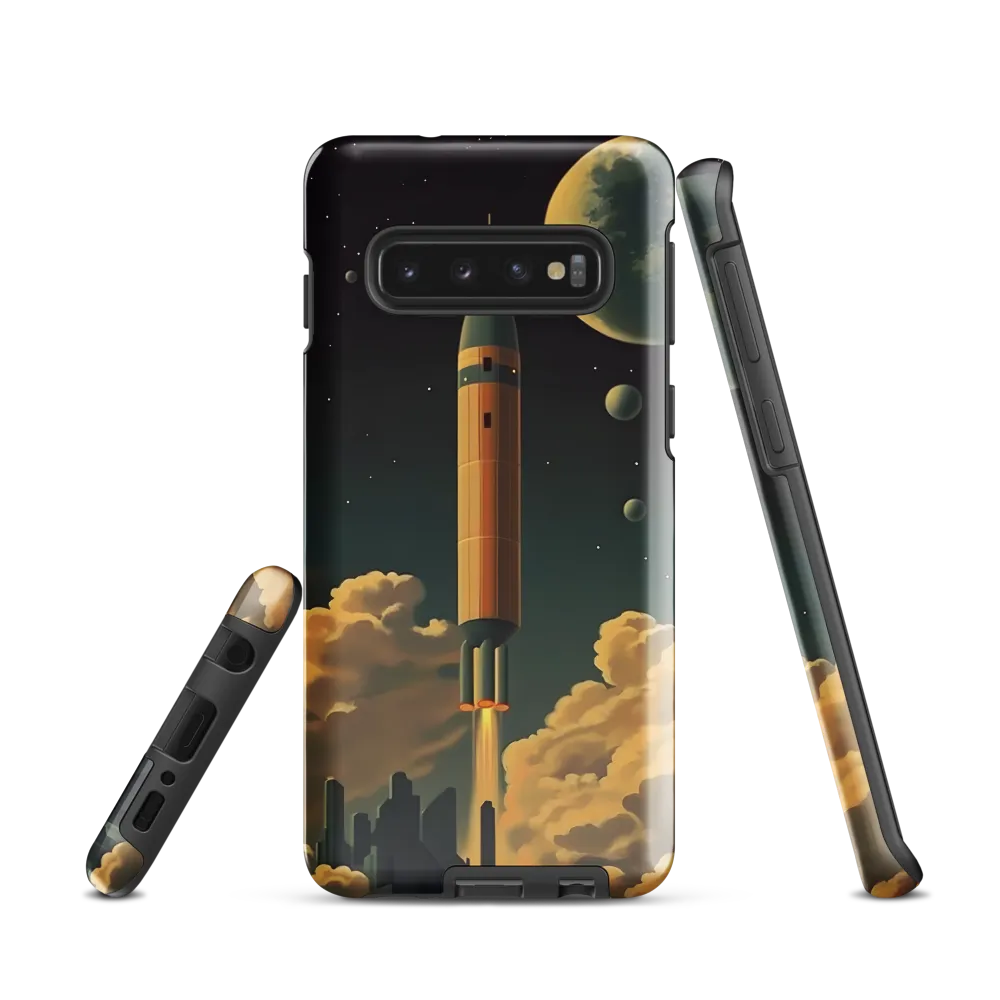 Journey Through the Cosmic Frontier | Phone Case |  S10 | Tough Case | Glossy