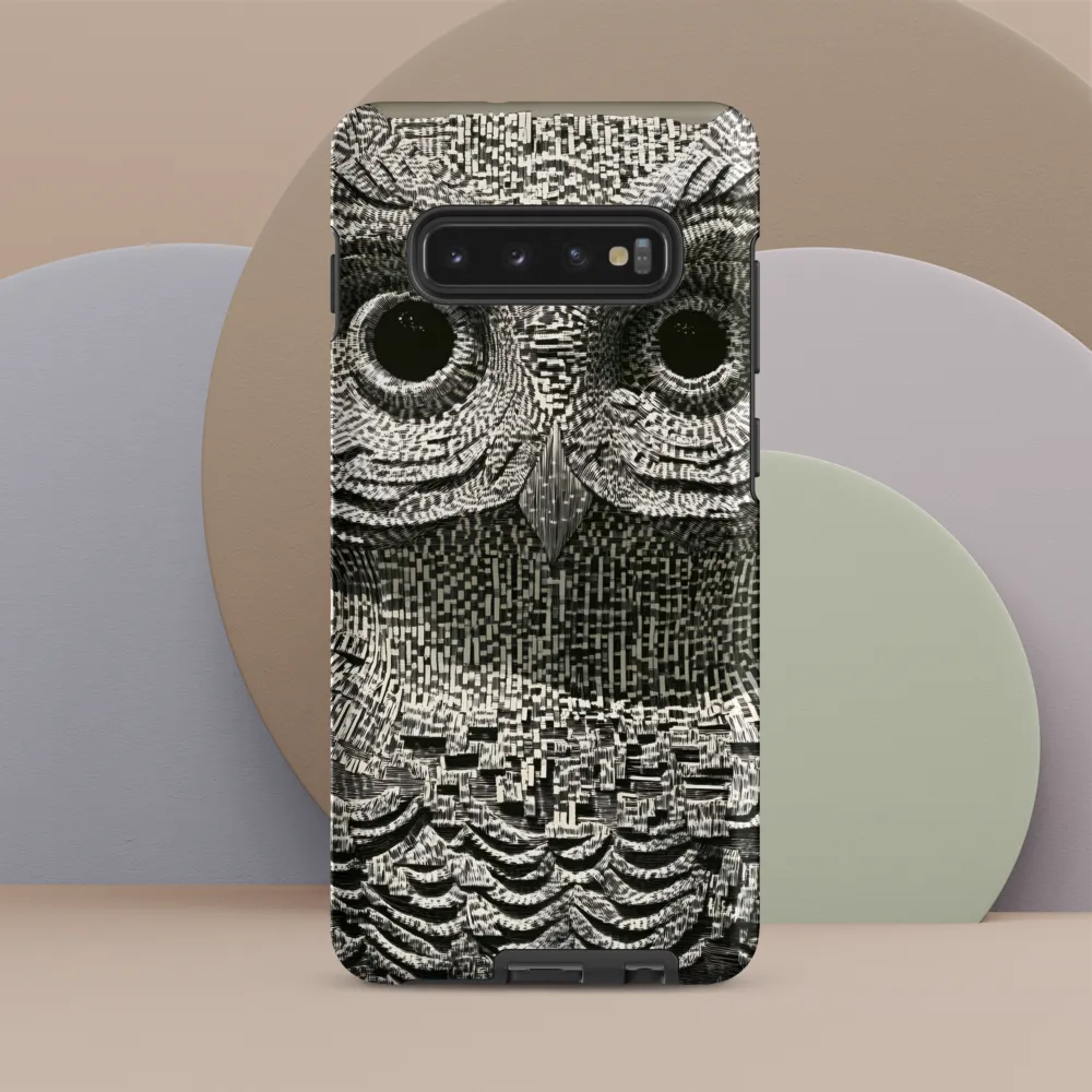 Intricate Owl of Textures