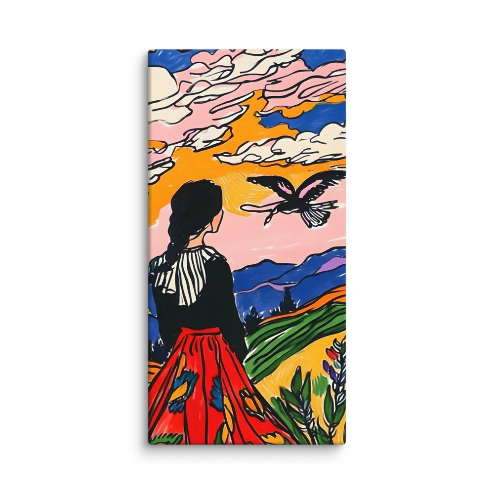 A Journey into Freedom | Canvas | 16″×32″