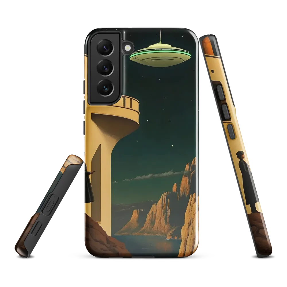 Encountering the Unknown | Phone Case |  S22 Plus | Tough Case | Glossy