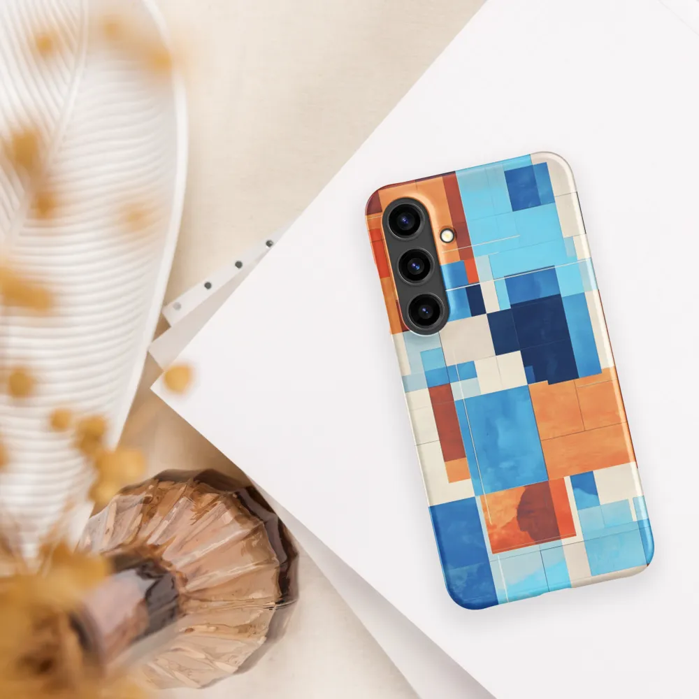 Harmony in Shapes | Phone Case |  S24 Plus | Snap Case | Matte