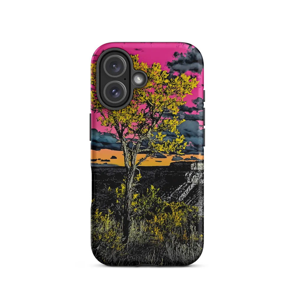 Ethereal Tree in a Surreal Landscape | Phone Case