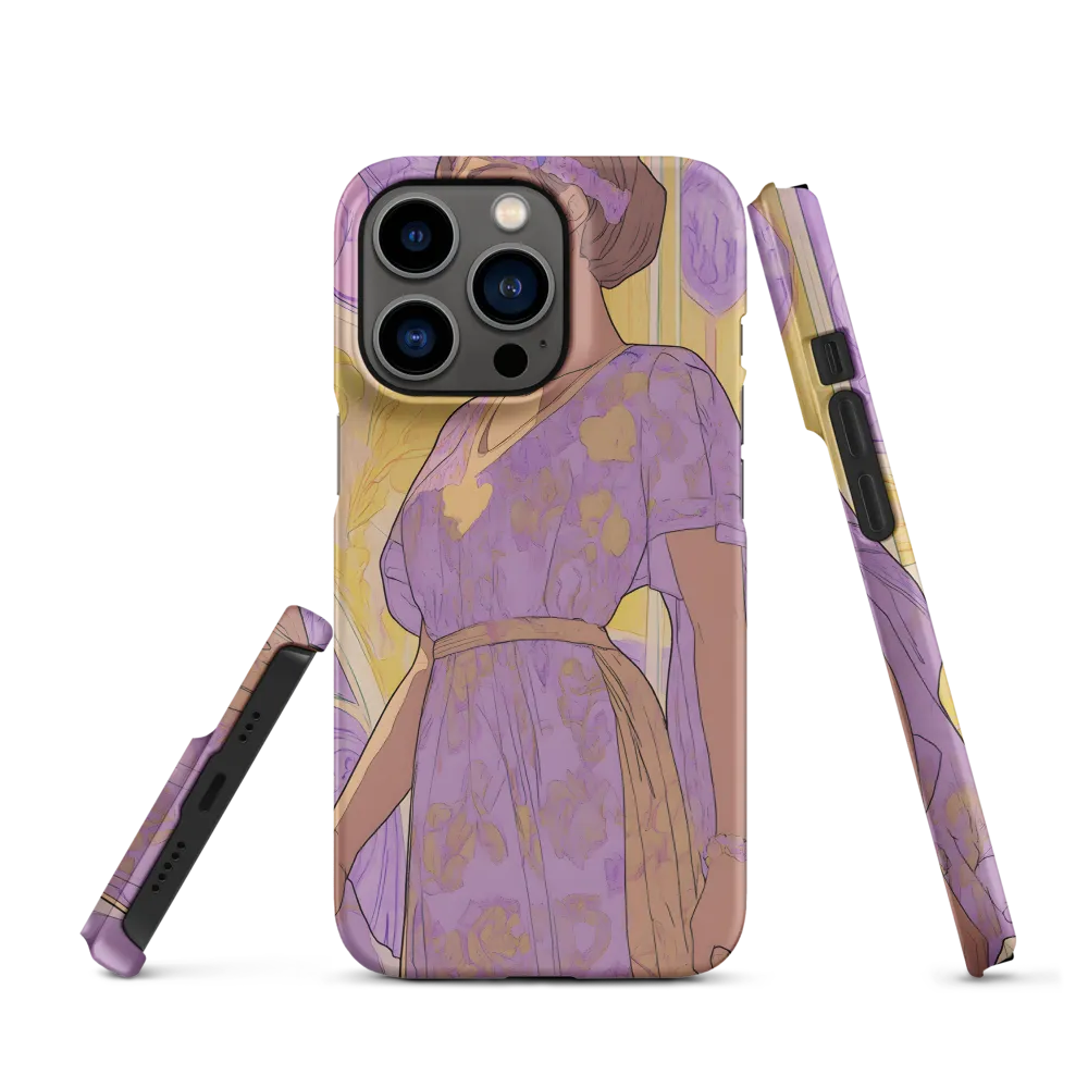 Elegance in Floral Harmony | Phone Case |  13 Pro | Snap Case | Matte