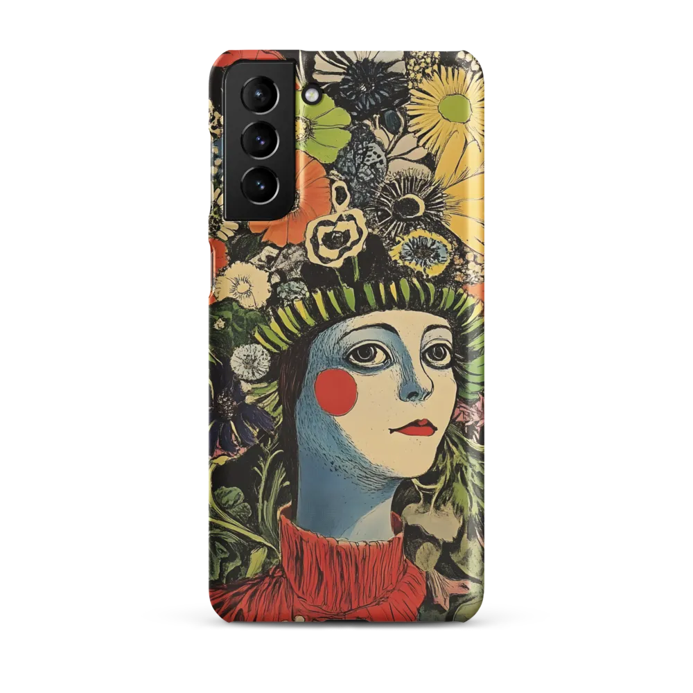 Floral Whimsy: A Portrait of Nature's Embrace