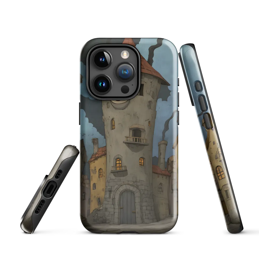 The Enigmatic Watchtower | Phone Case |  15 Pro | Tough Case | Glossy