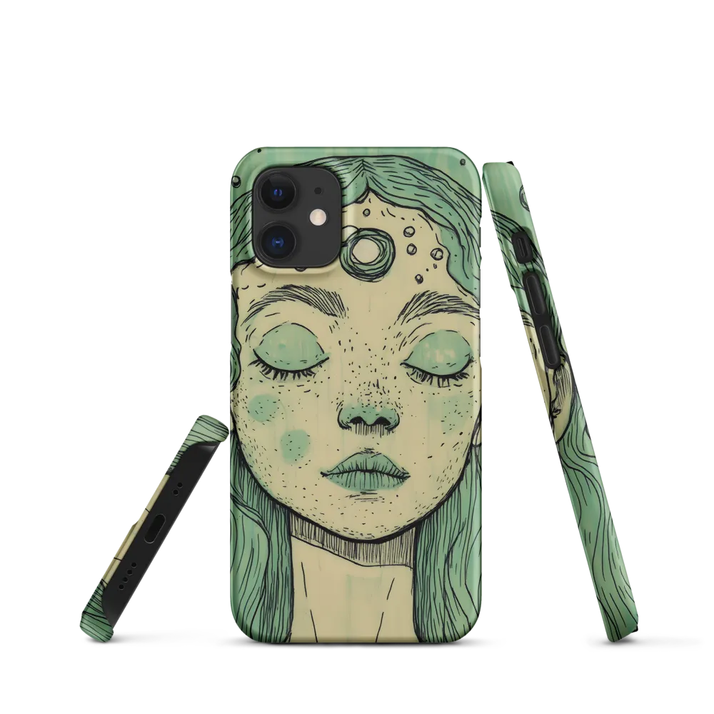 Beneath the Surface | Phone Case |  12 Mini | Snap Case | Matte
