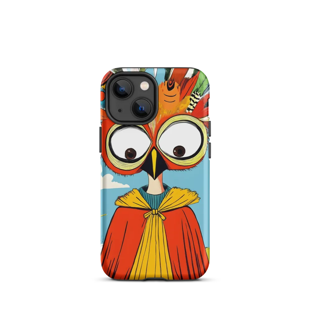 A Whimsical Encounter: The Owl-Human Fusion