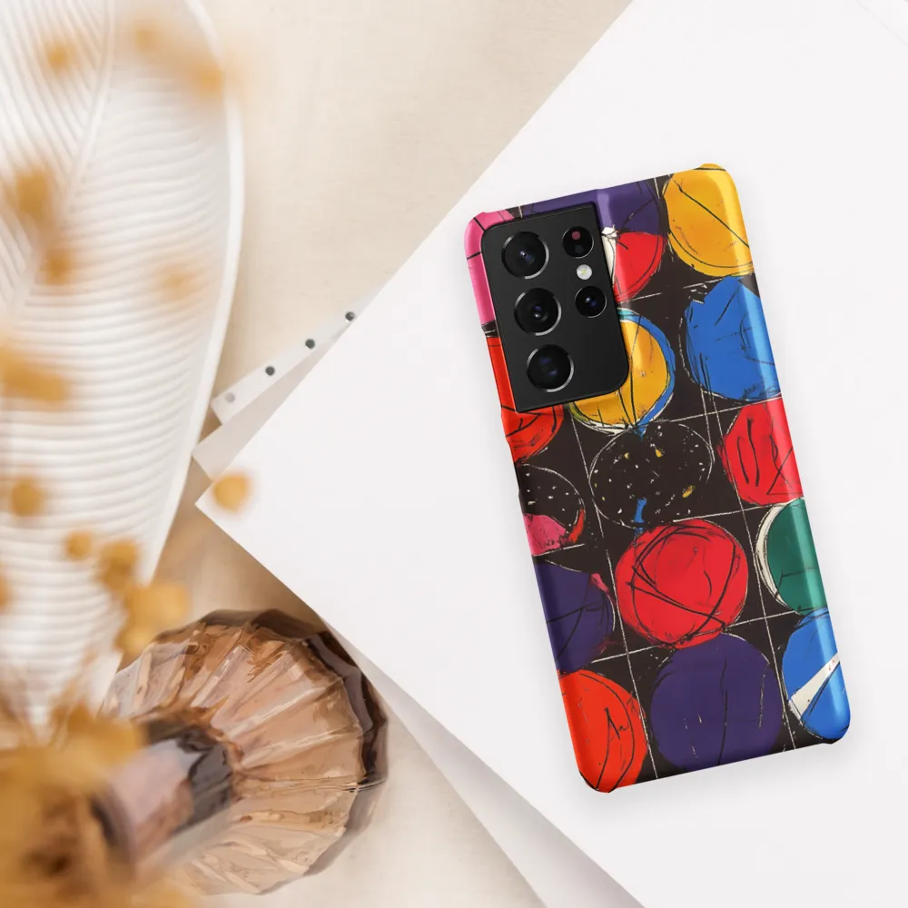 Colorful Circles in Abstract Harmony