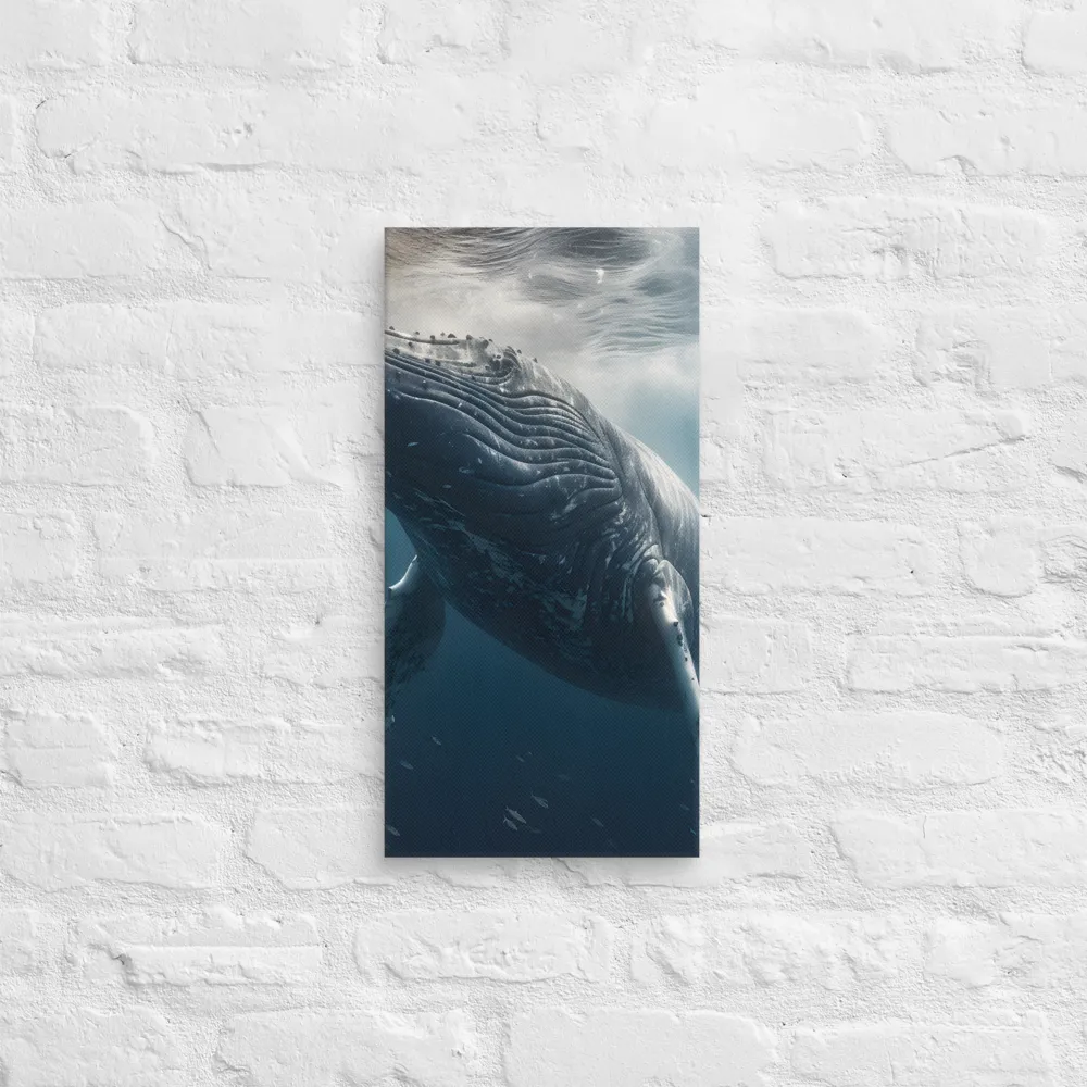 Graced by the Depths | Canvas | 10″×20″