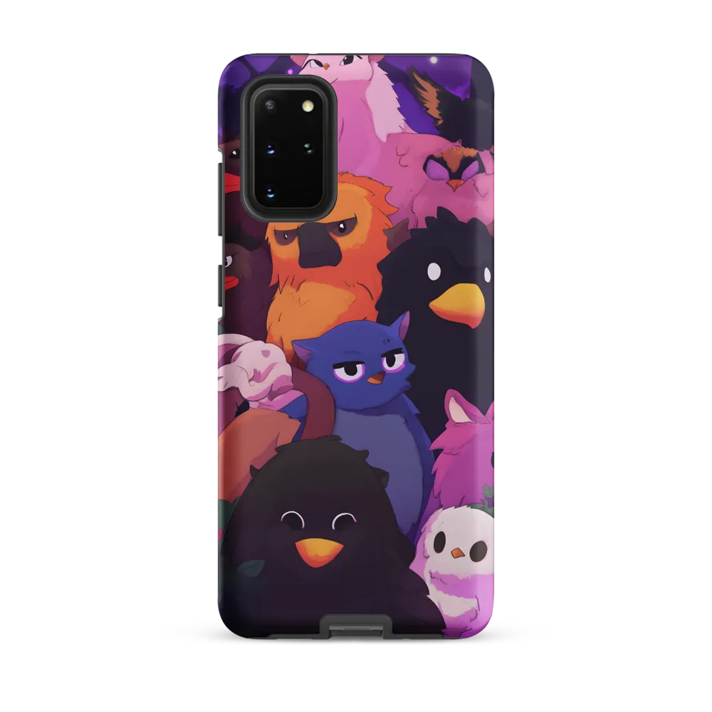 Whimsical Avian Gathering