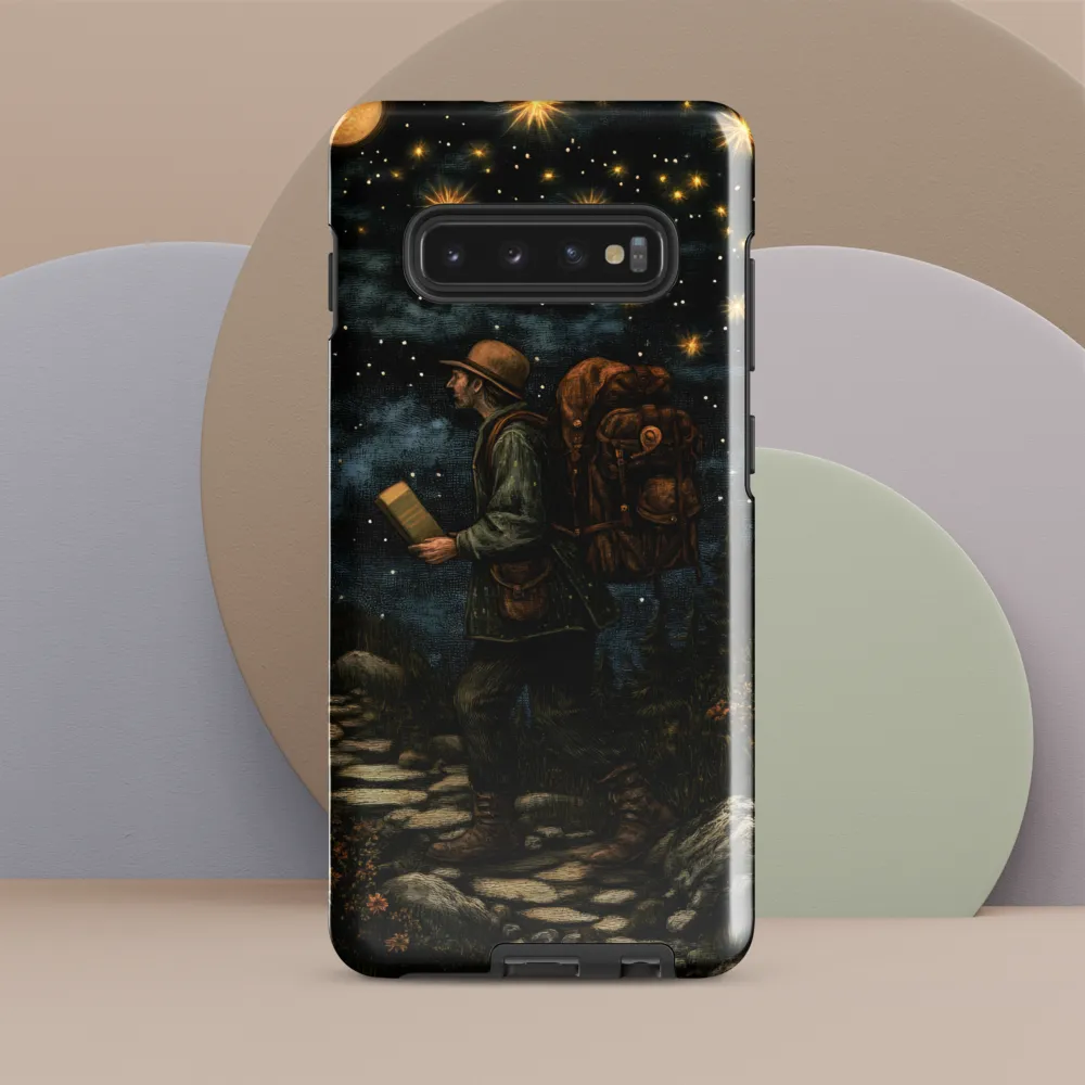 Journey Through a Starry Night | Phone Case |  S10 Plus | Tough Case | Glossy