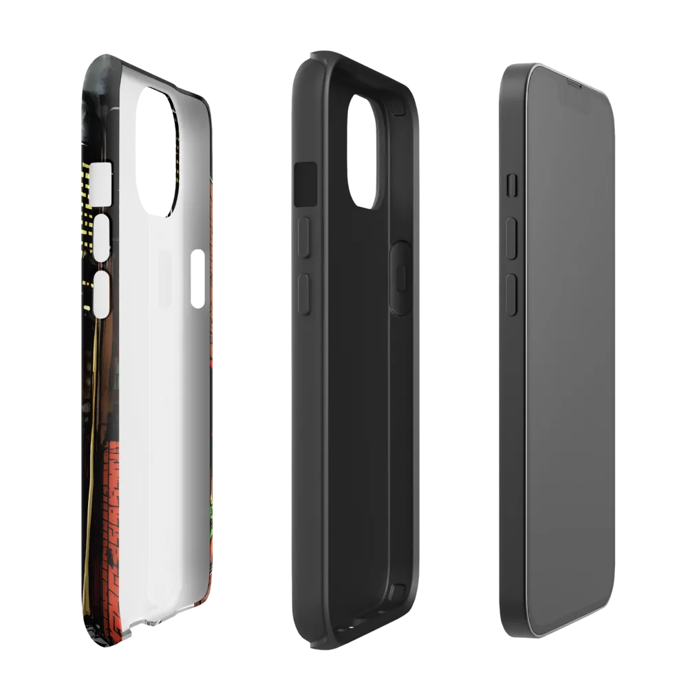 Nocturnal Cityscape: The Hidden Alley | Phone Case |  13 | Tough Case | Matte