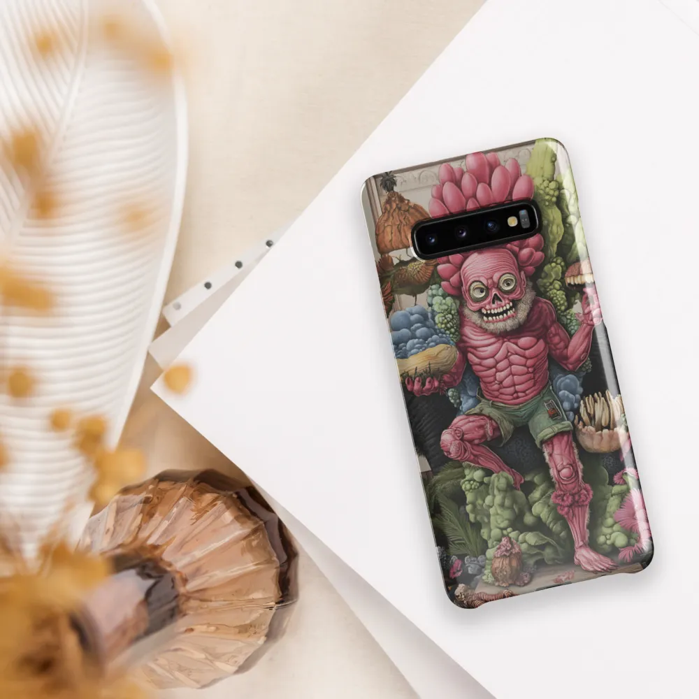 Reimagined Vitality: A Whimsical Encounter | Phone Case |  S10 Plus | Snap Case | Glossy