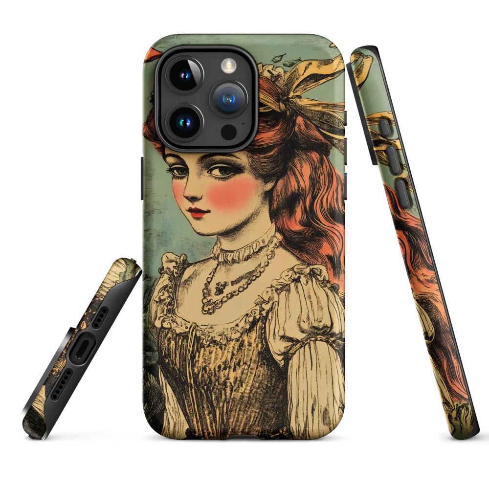 Elegance Beneath the Waves | Phone Case |  15 Pro Max | Tough Case | Matte