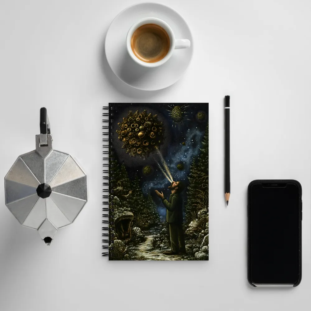 Breath of the Cosmos | Spiral Notebook