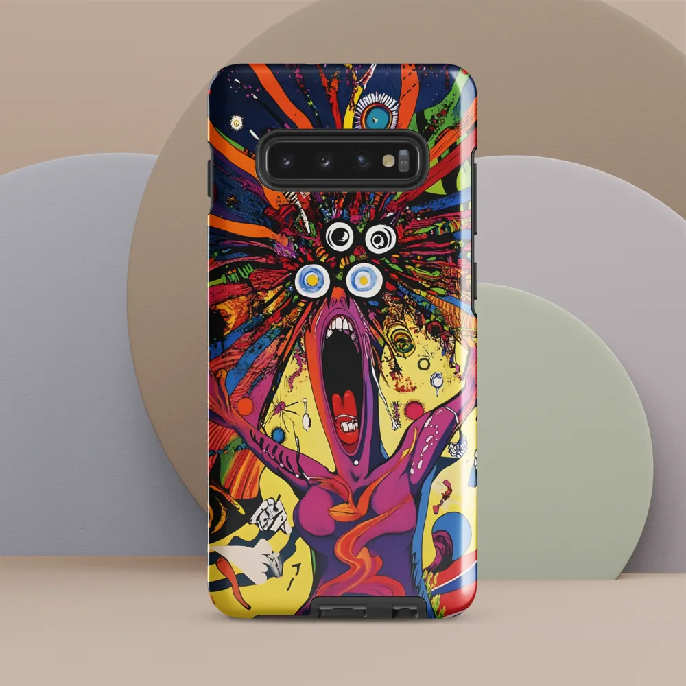 Chaos of Emotion | Phone Case |  S10 Plus | Tough Case | Glossy