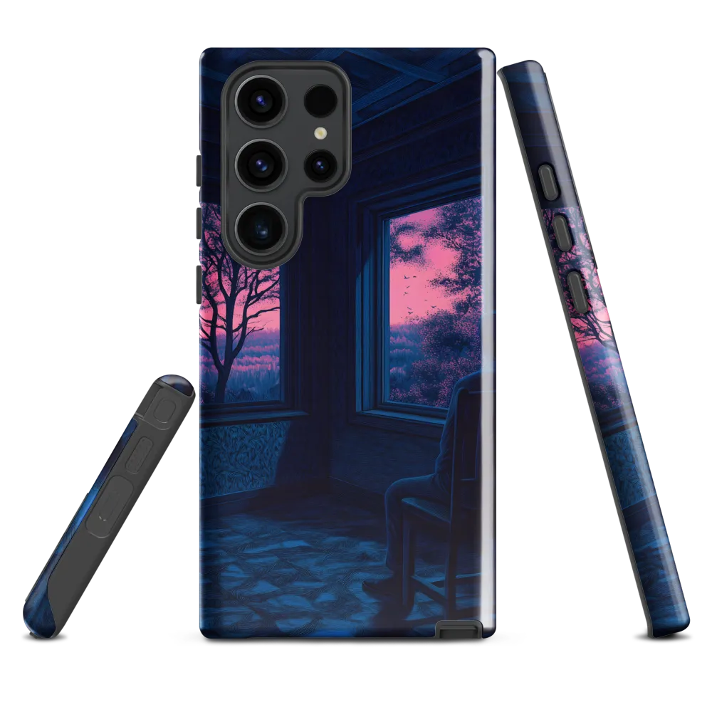 Reflections of Solitude | Phone Case |  S23 Ultra | Tough Case | Glossy
