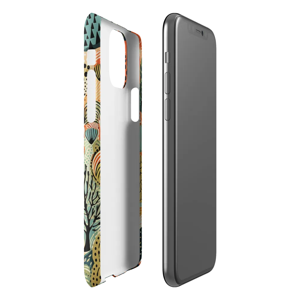 Whimsical Forest Patterns | Phone Case |  11 Pro | Snap Case | Matte