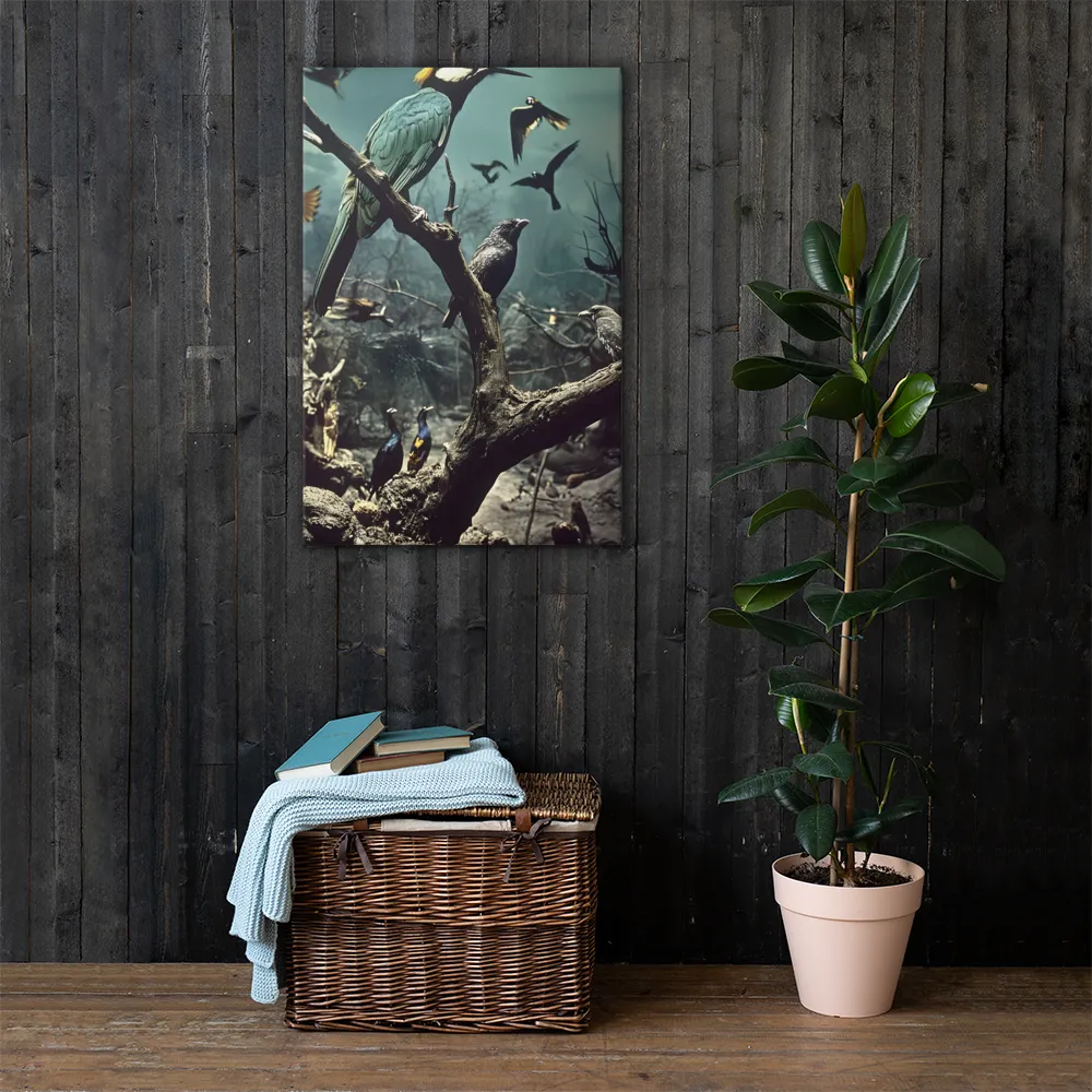 Whispers of the Avian Realm | Canvas | 24″×36″