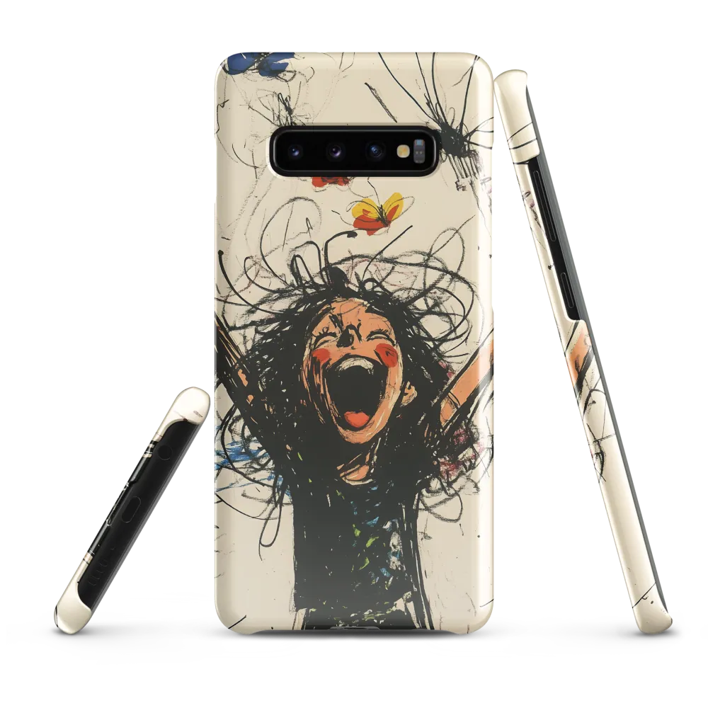 Unleashing Joy | Phone Case |  S10 Plus | Snap Case | Glossy