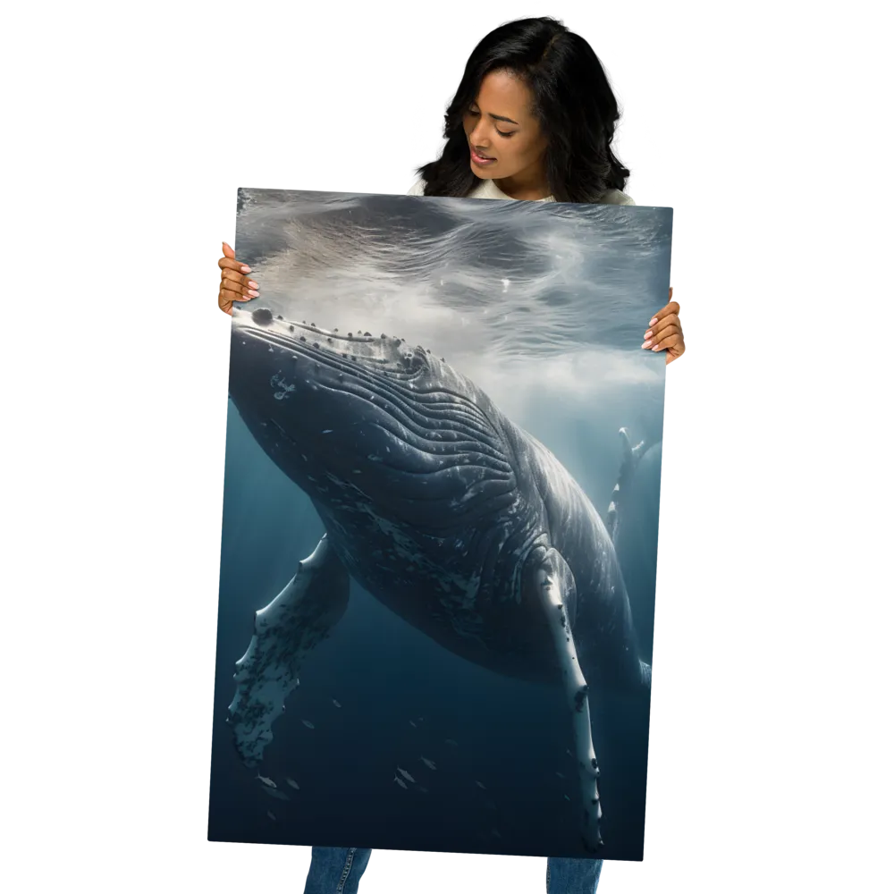 Graced by the Depths | Metal Print | 24″×36″