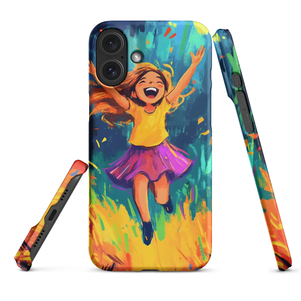 Joyful Escape into Nature | Phone Case |  16 Plus | Snap Case | Matte
