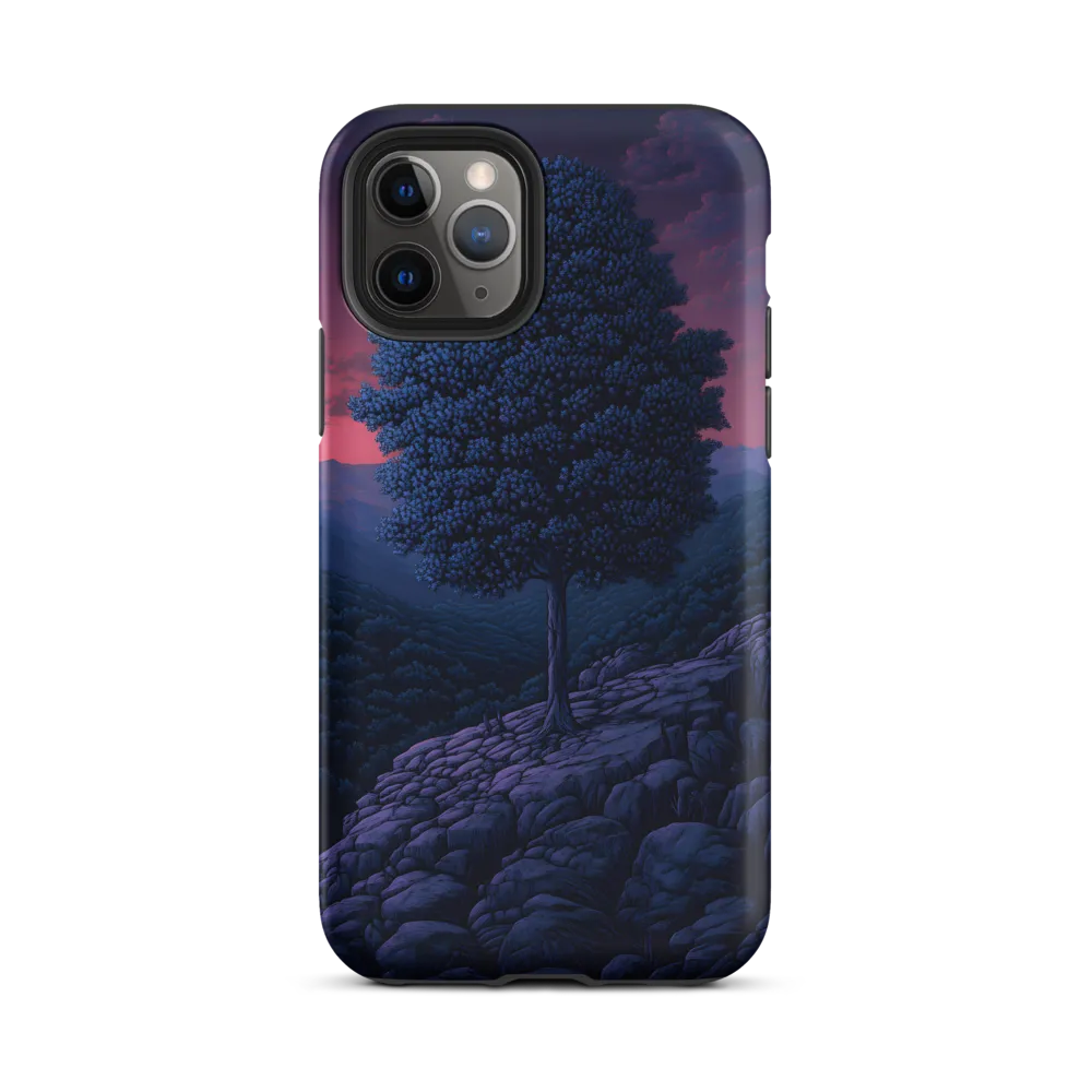 Solitary Sentinel: A Tree at Dusk