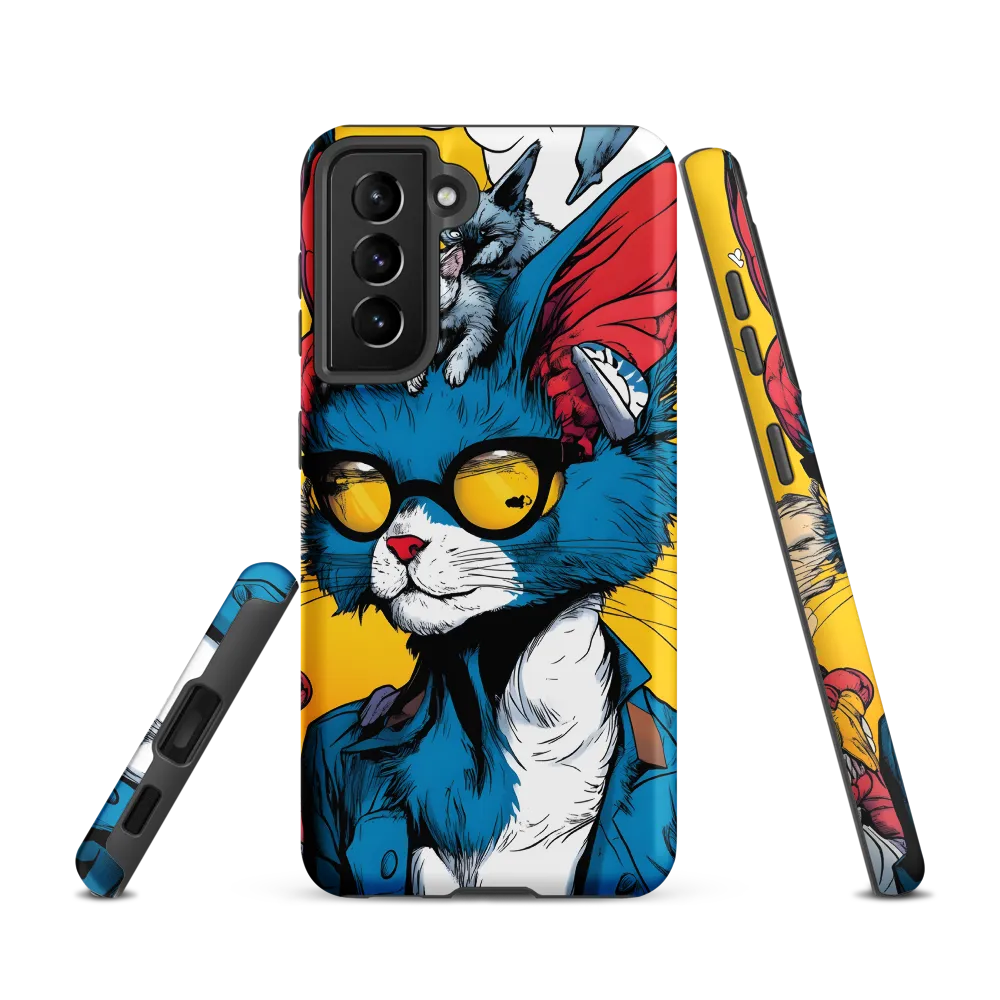 Whimsical Feline Coolness