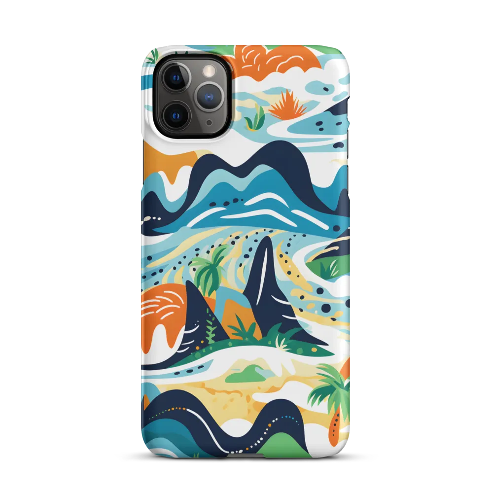 Abstract Tropical Landscape
