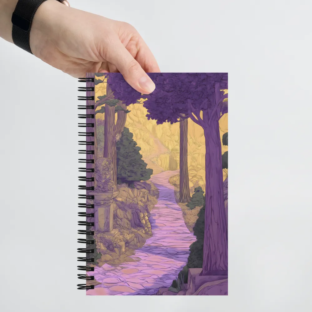 Pathway to Tranquility | Spiral Notebook