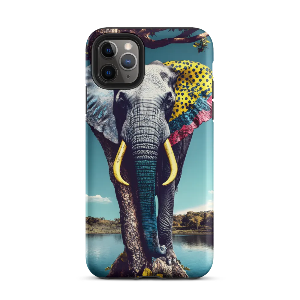 Playful Elegance: The Surreal Elephant