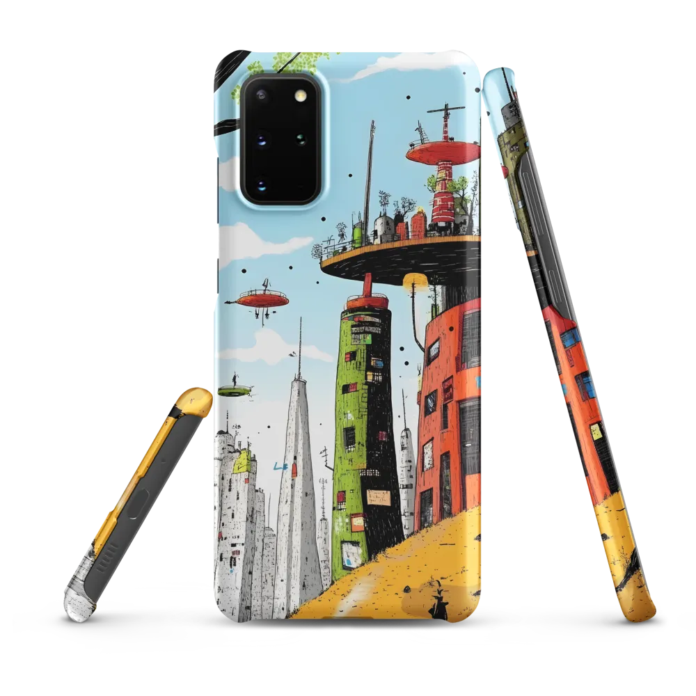 Futuristic Urban Dreamscape | Phone Case |  S20 Plus | Snap Case | Matte