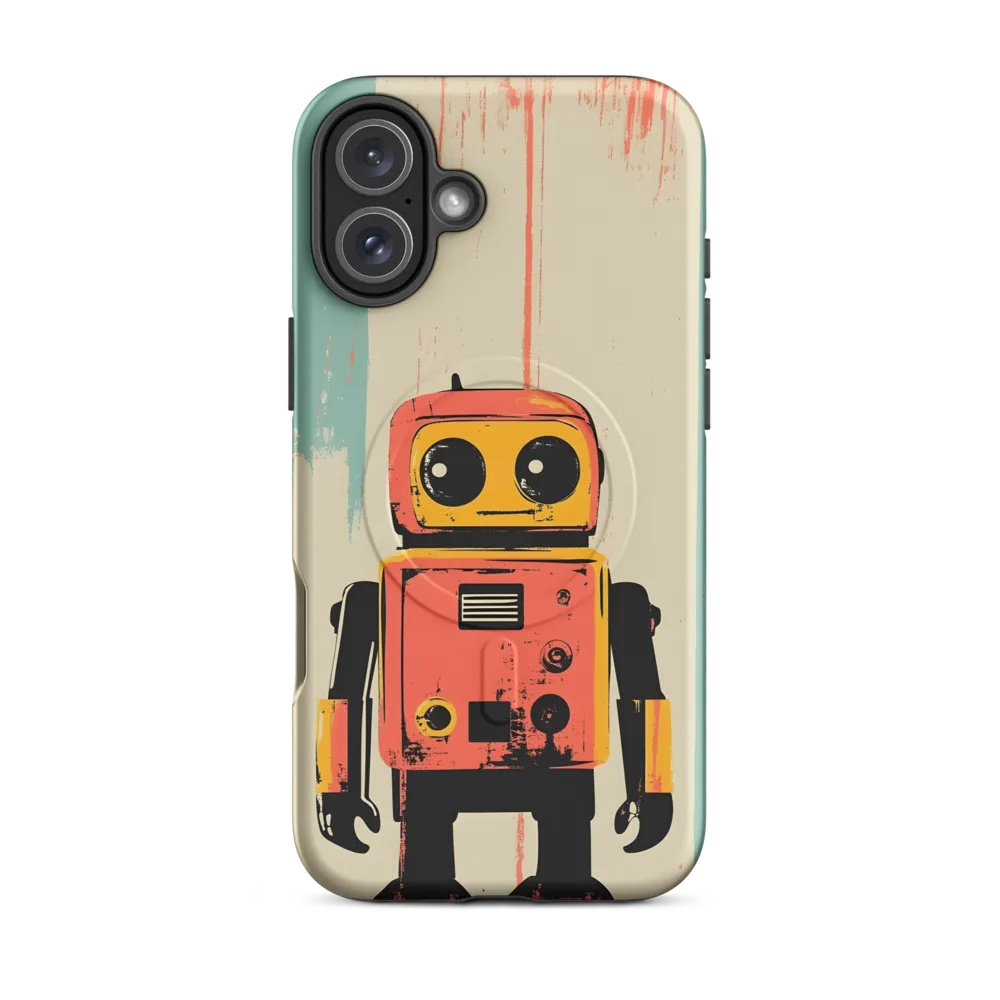 Retro Robot Charm