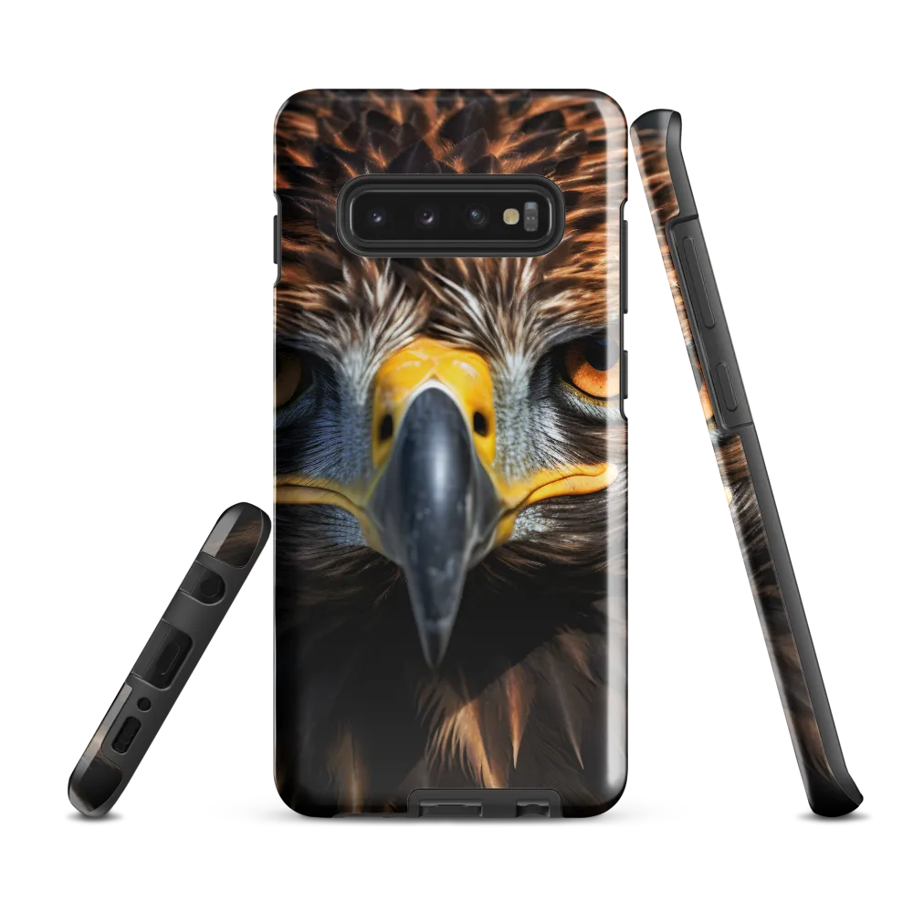 The Intensity of the Eagle | Phone Case |  S10 Plus | Tough Case | Glossy