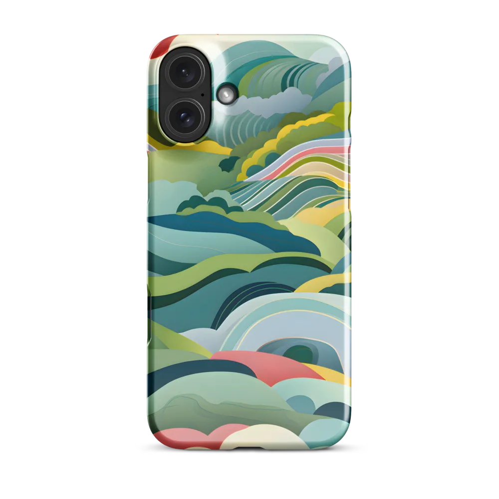 Waves of Serenity | Phone Case |  16 Plus | Snap Case | Glossy