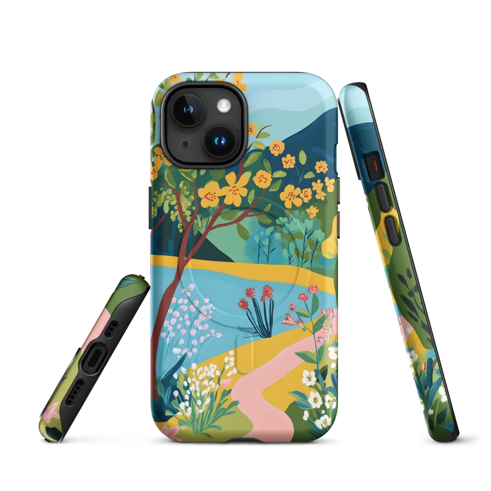 Blossoms by the Tranquil Waters
