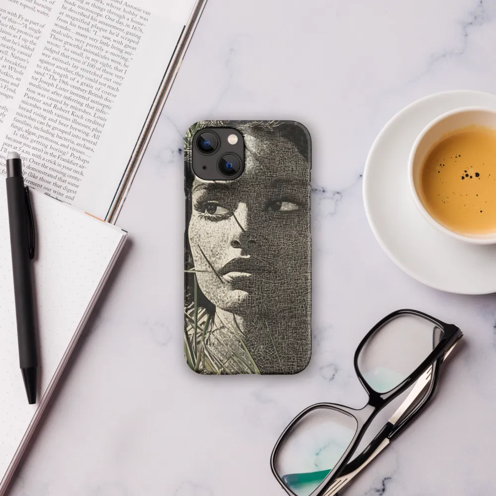 Whispers of Nature: A Portrait | Phone Case |  14 | Snap Case | Matte