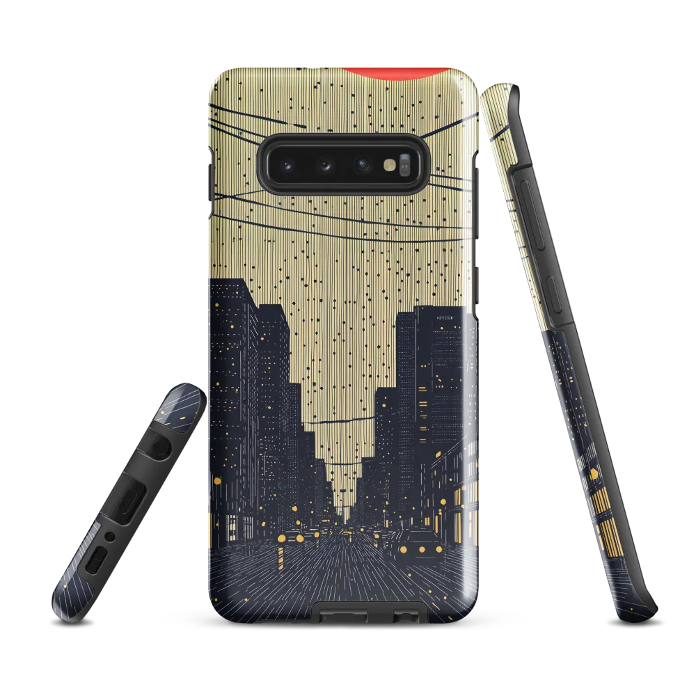 Glistening Streets of Melancholy | Phone Case |  S10 Plus | Tough Case | Glossy