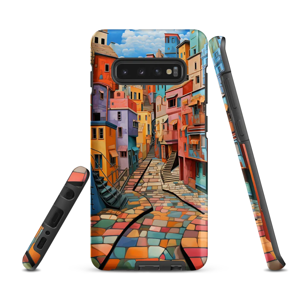 Vibrant Cityscape: A Kaleidoscope of Colors