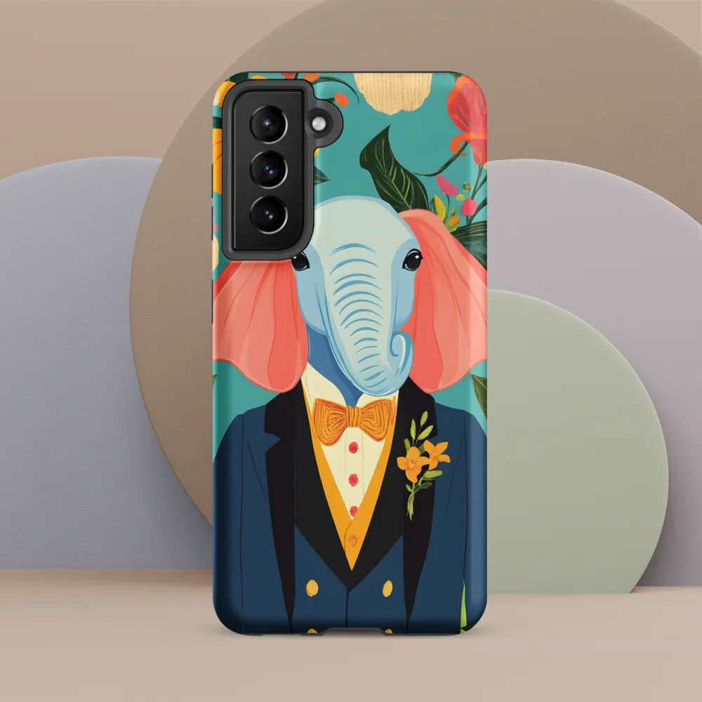 Elegance in Bloom | Phone Case |  S21 FE | Tough Case | Matte