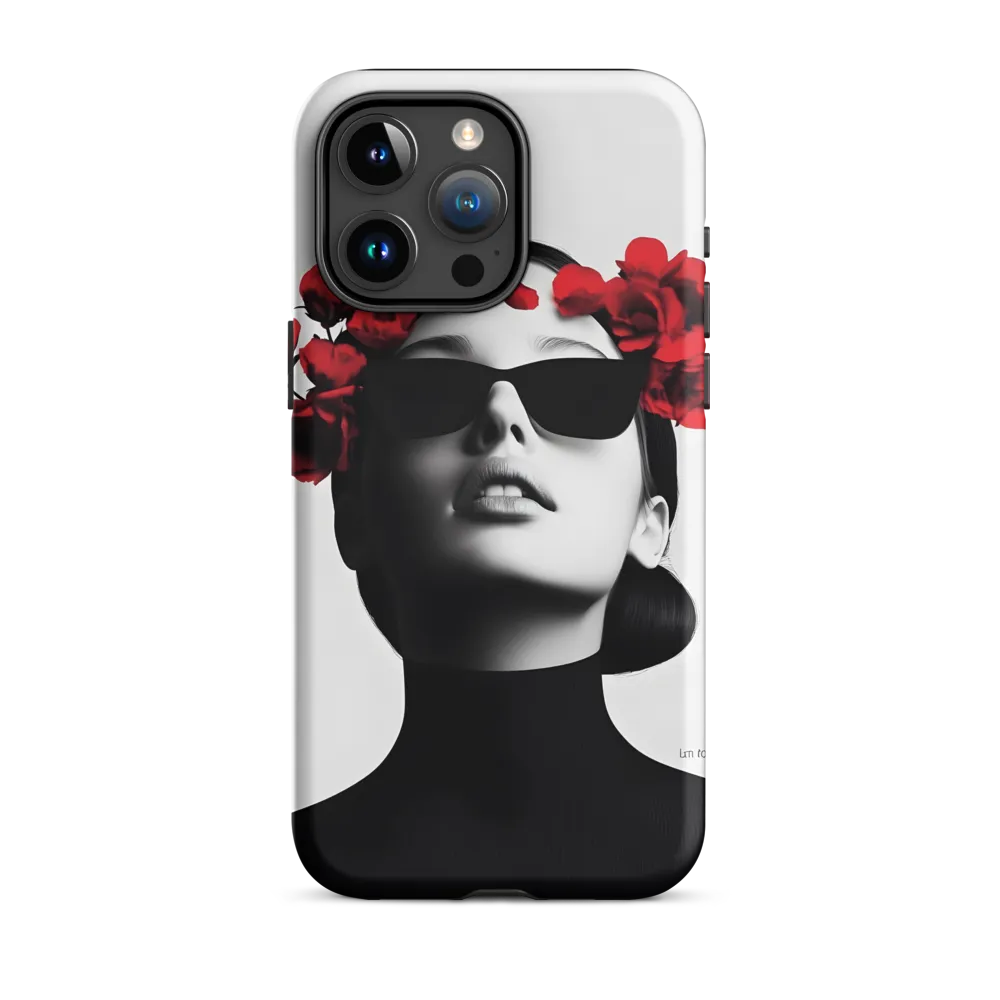 Blooming Elegance | Phone Case |  15 Pro Max | Tough Case | Matte