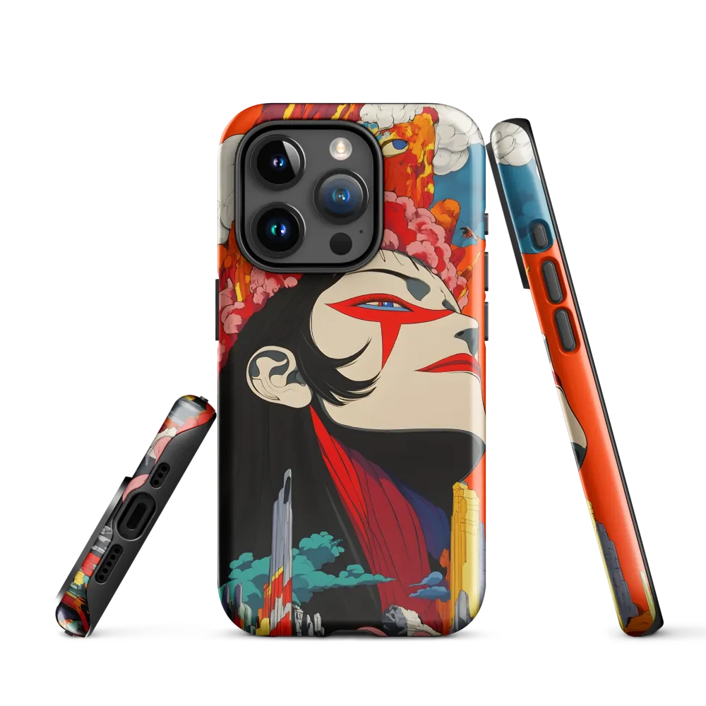 Eruption of Power | Phone Case |  15 Pro | Tough Case | Glossy