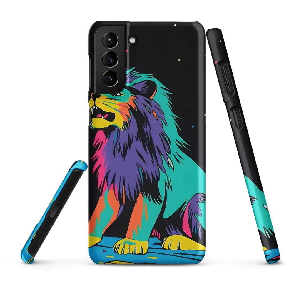 Roaring Colors: The Neon Lion
