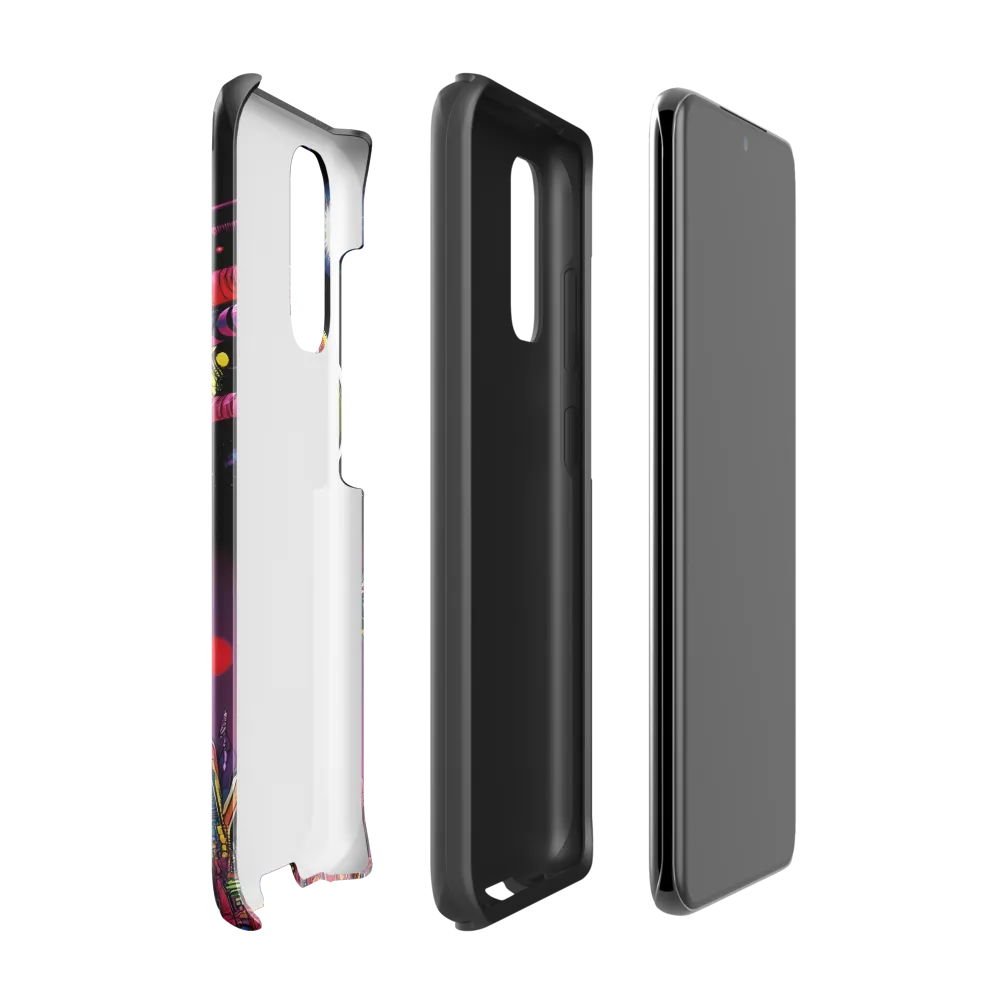 Cosmic Alien Odyssey | Phone Case |  S20 | Tough Case | Glossy