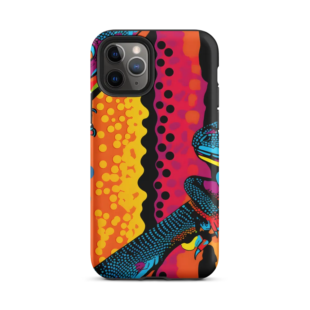 Colorful Encounters: The Playful Geckos