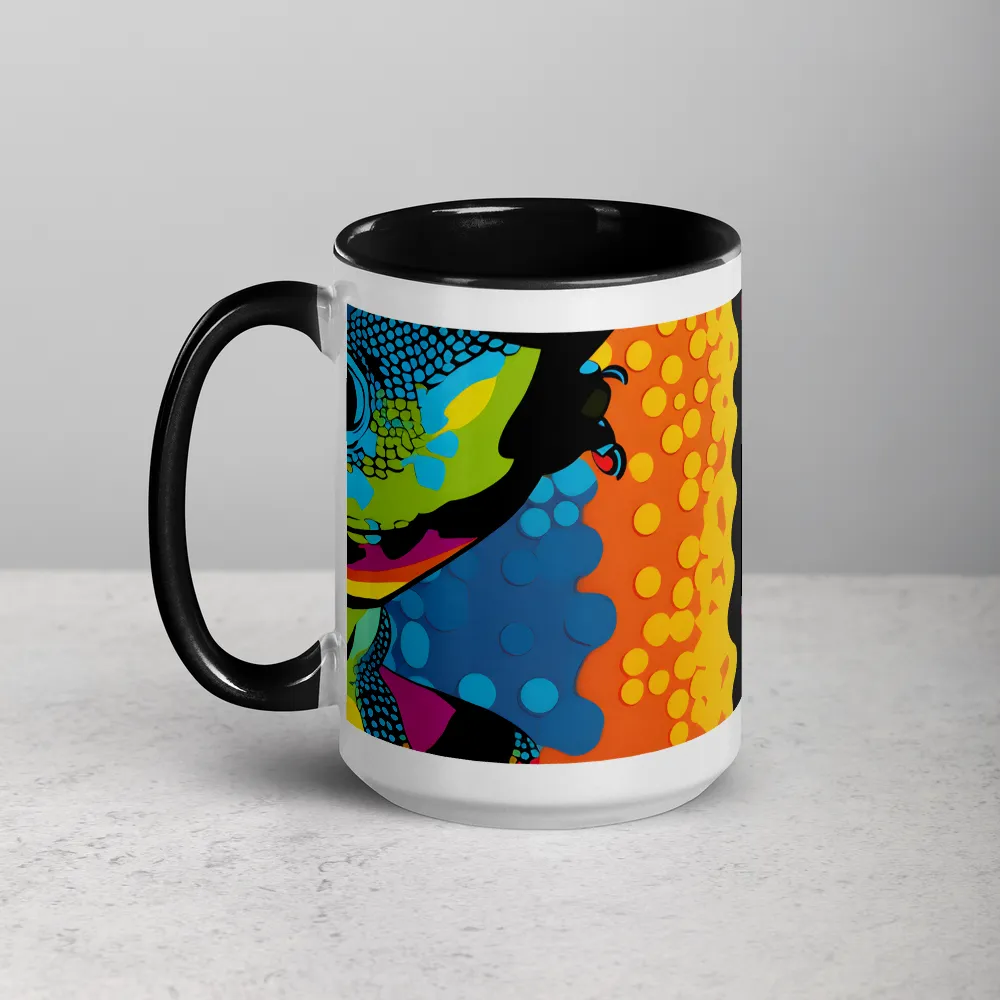 Colorful Encounters: The Playful Geckos