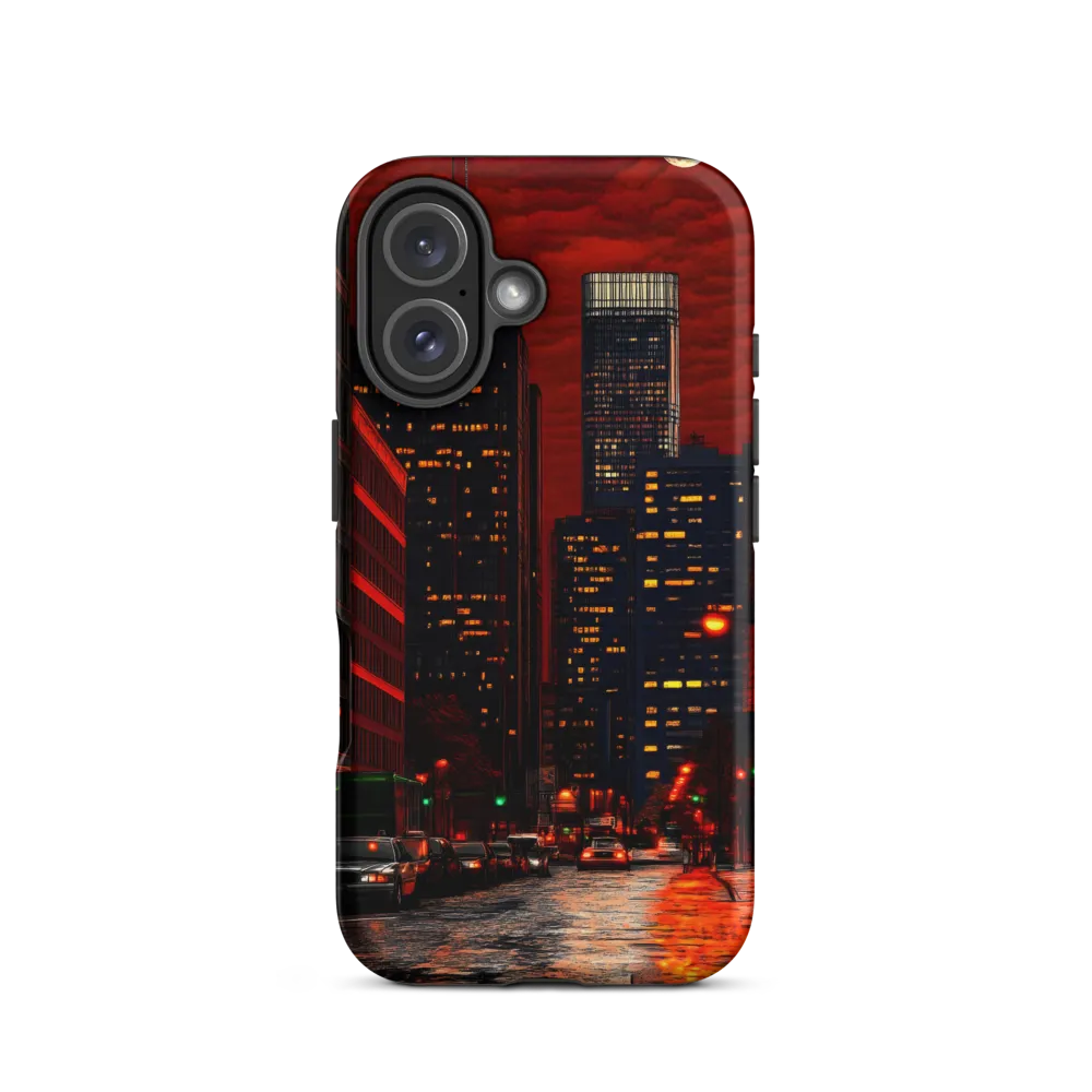 Eclipse Over Metropolis | Phone Case |  16 | Tough Case | Matte